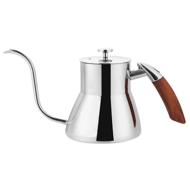 Pour Over Kettle - 304 Paslanmaz Çelik Kuğu Boyunlu Su