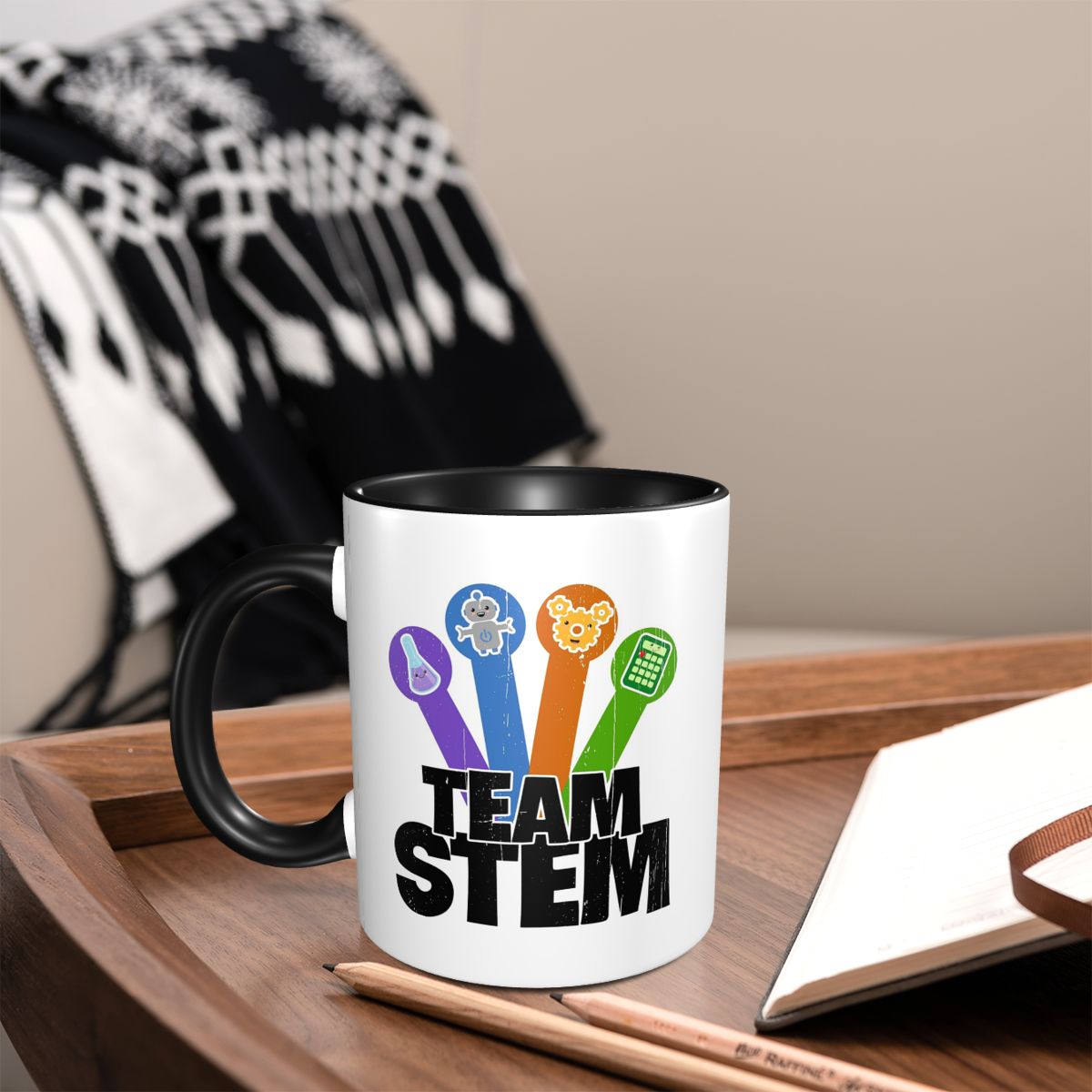 Coffee Tea Icon - Takım Kök Bilim Teknoloji Mühendislik Matematik