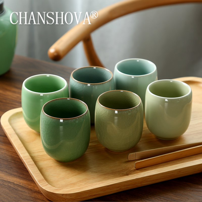 Coffee Tea Mix - CHANSHOVA-Porselen Çay Bardağı Seti, Geleneksel Çin