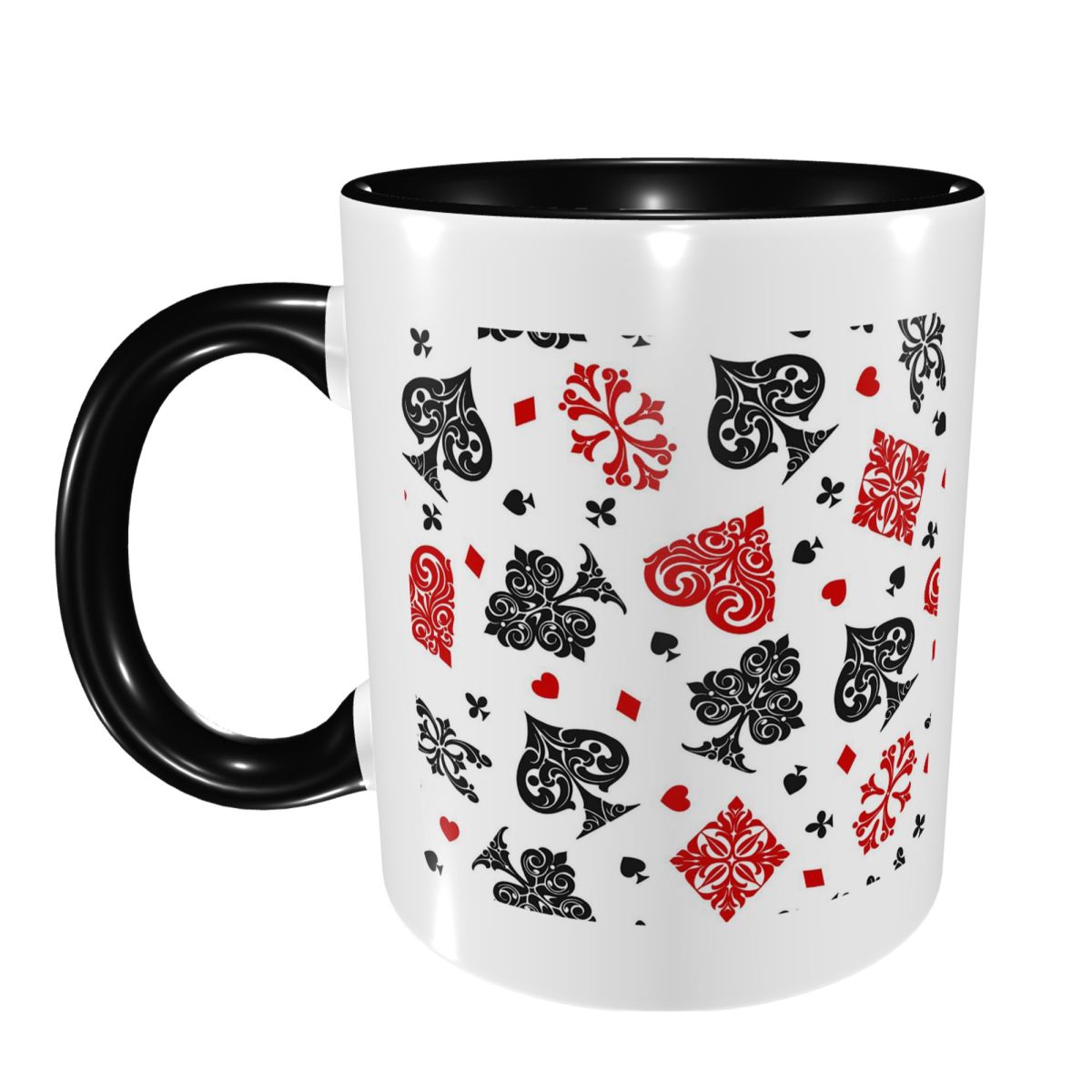 Coffee Tea Icon - Oyun Kartı Simgeleri Kupa Komik Seramik