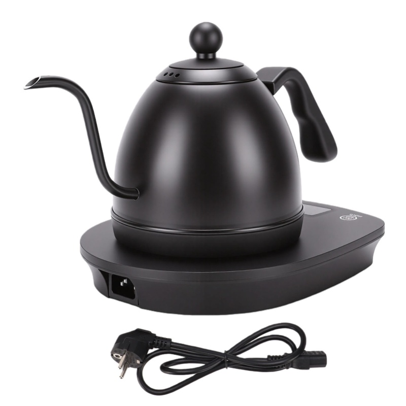 Pour Over Kettle - 1000W Elektrikli Kuğu Boyunlu Su Isıtıcısı