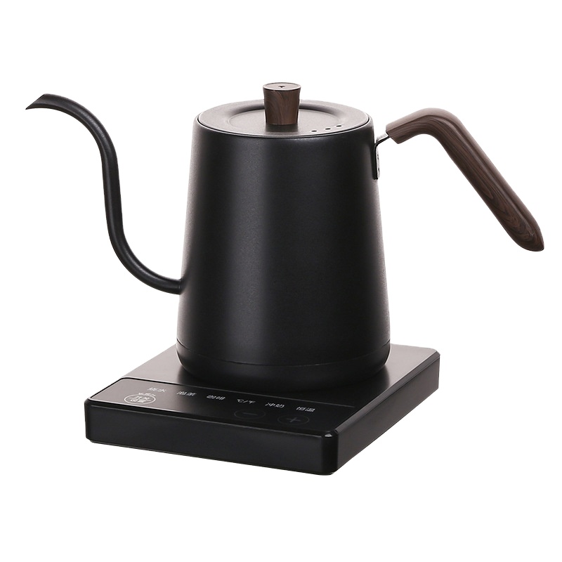 Pour Over Kettle - Paslanmaz Çelik Dar Ağızlı Sıcaklık Kontrollü
