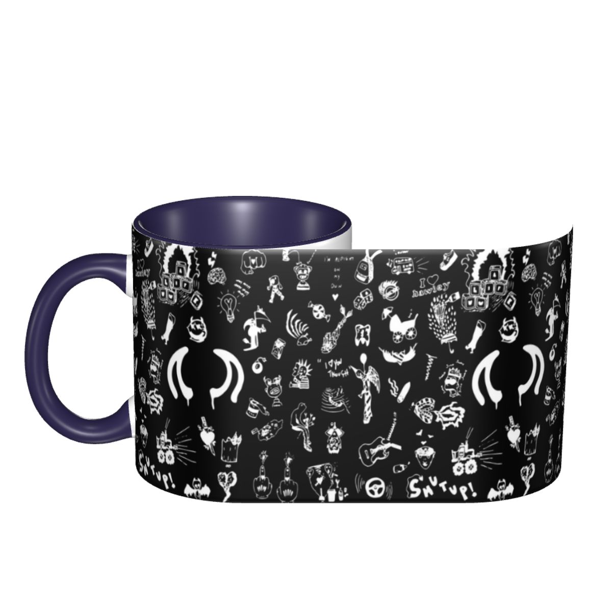 Yungblud Çizimleri Dövme Desen - Draw Coffee And Tea incelemesi ve fiyatı