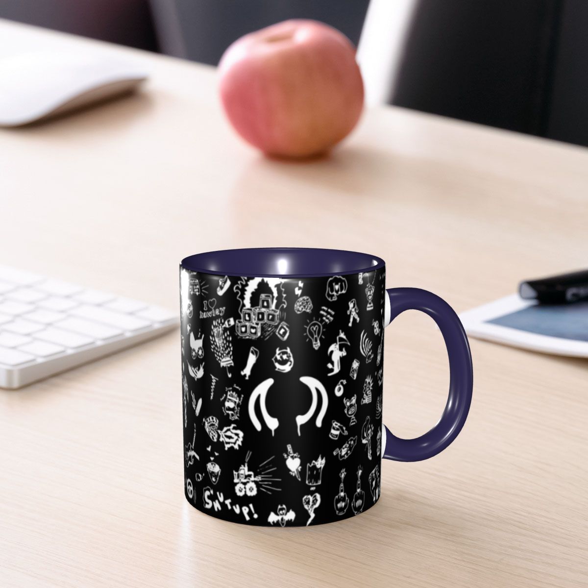 Yungblud Çizimleri Dövme Desen - Draw Coffee And Tea incelemesi ve fiyatı