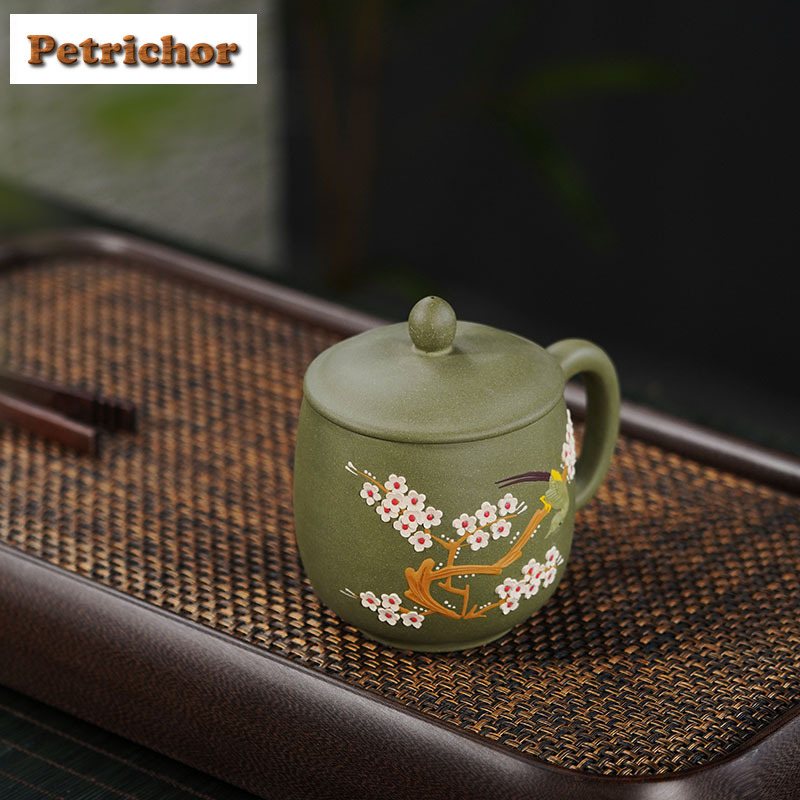 400 ml Yixing Mor Kil Çizimli  - Draw Coffee And Tea incelemesi ve fiyatı