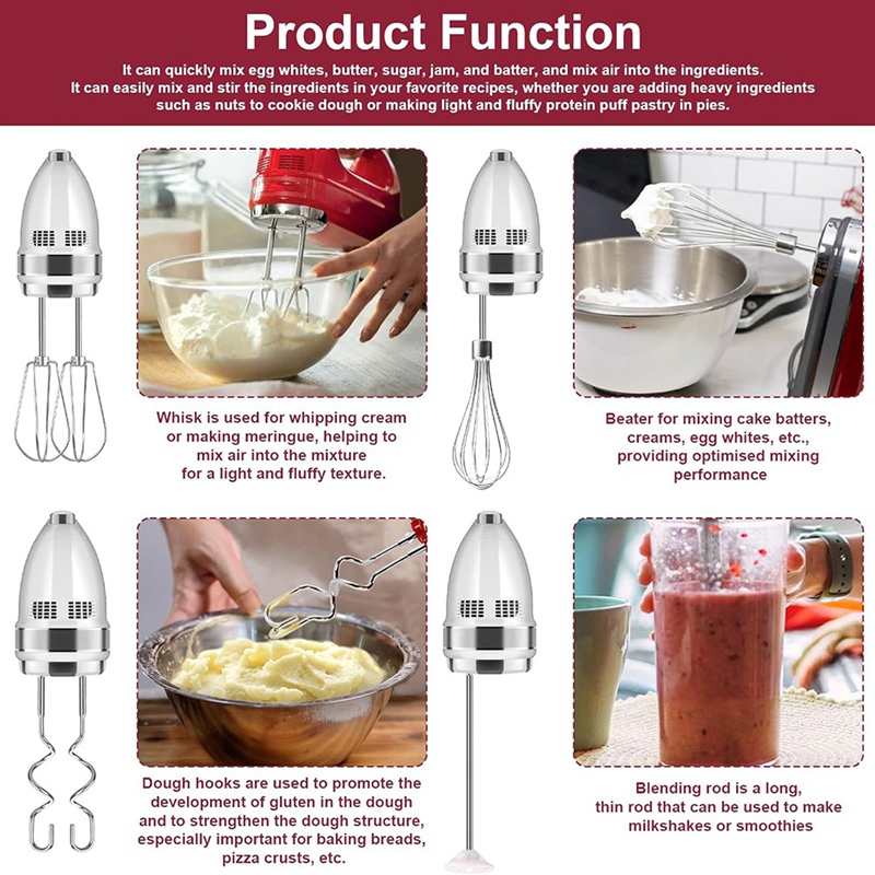 El Mikseri Ataşmanları Çırpıcı - Kitchenaid Mixer Hand Mixer incelemesi ve fiyatı