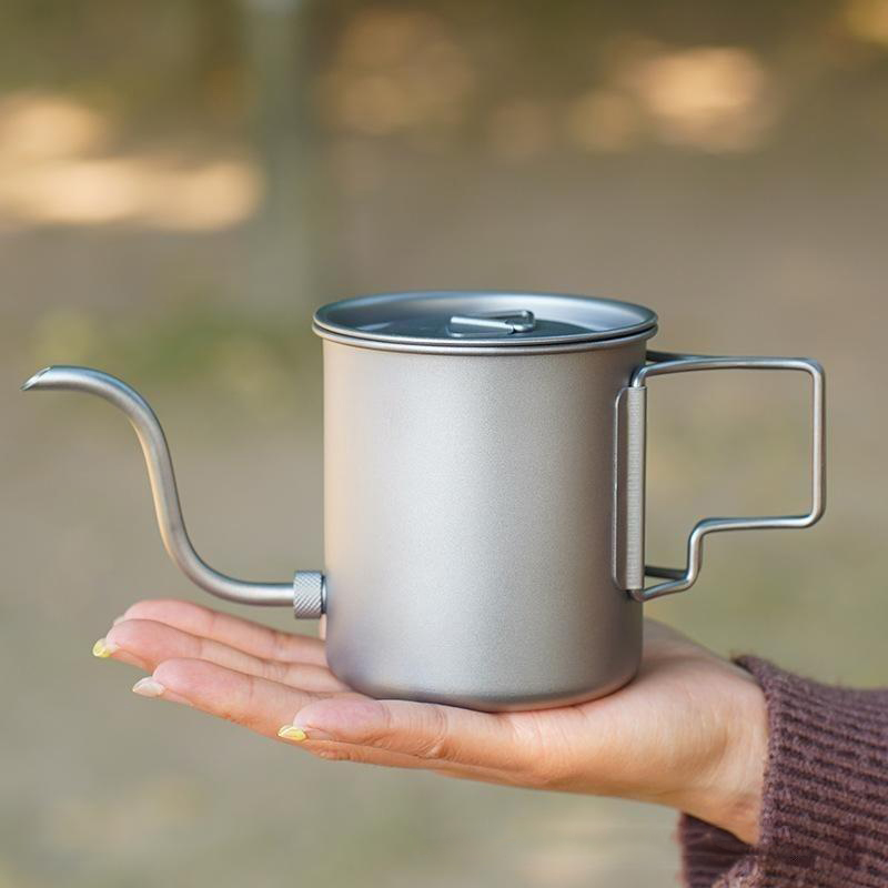 Saf Titanyum Gooseneck Pour Ov - Pour Over Kettle incelemesi ve fiyatı