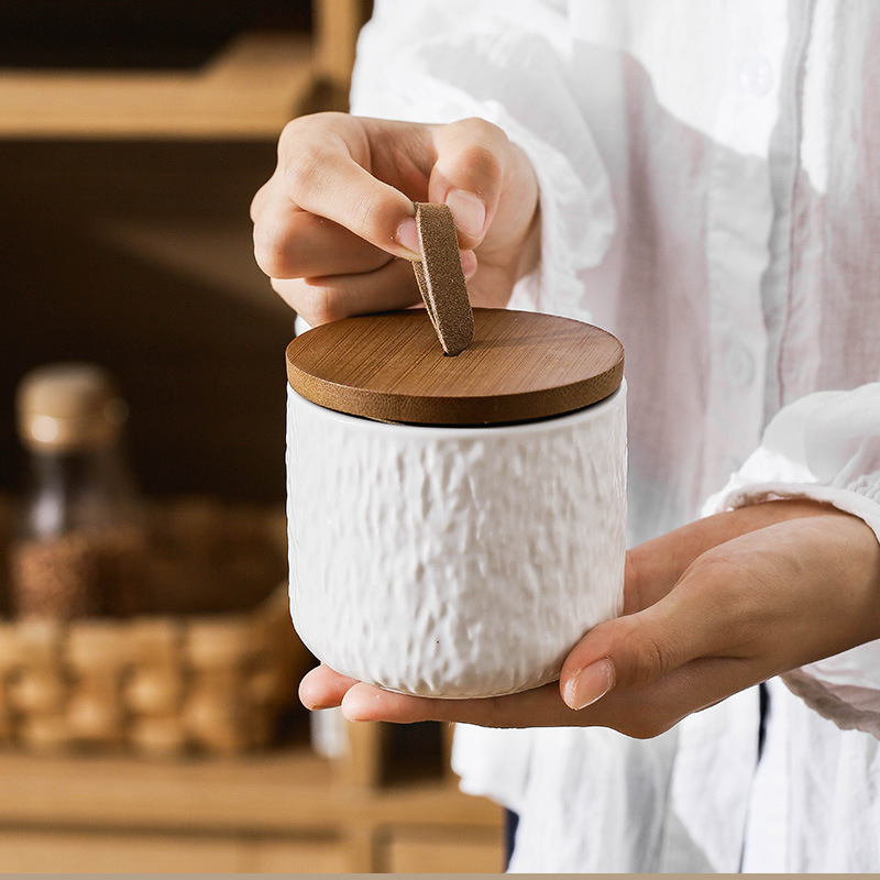 Kaya Desenli Seramik Çay Sakla - Tea Coffee Sugar Container incelemesi ve fiyatı
