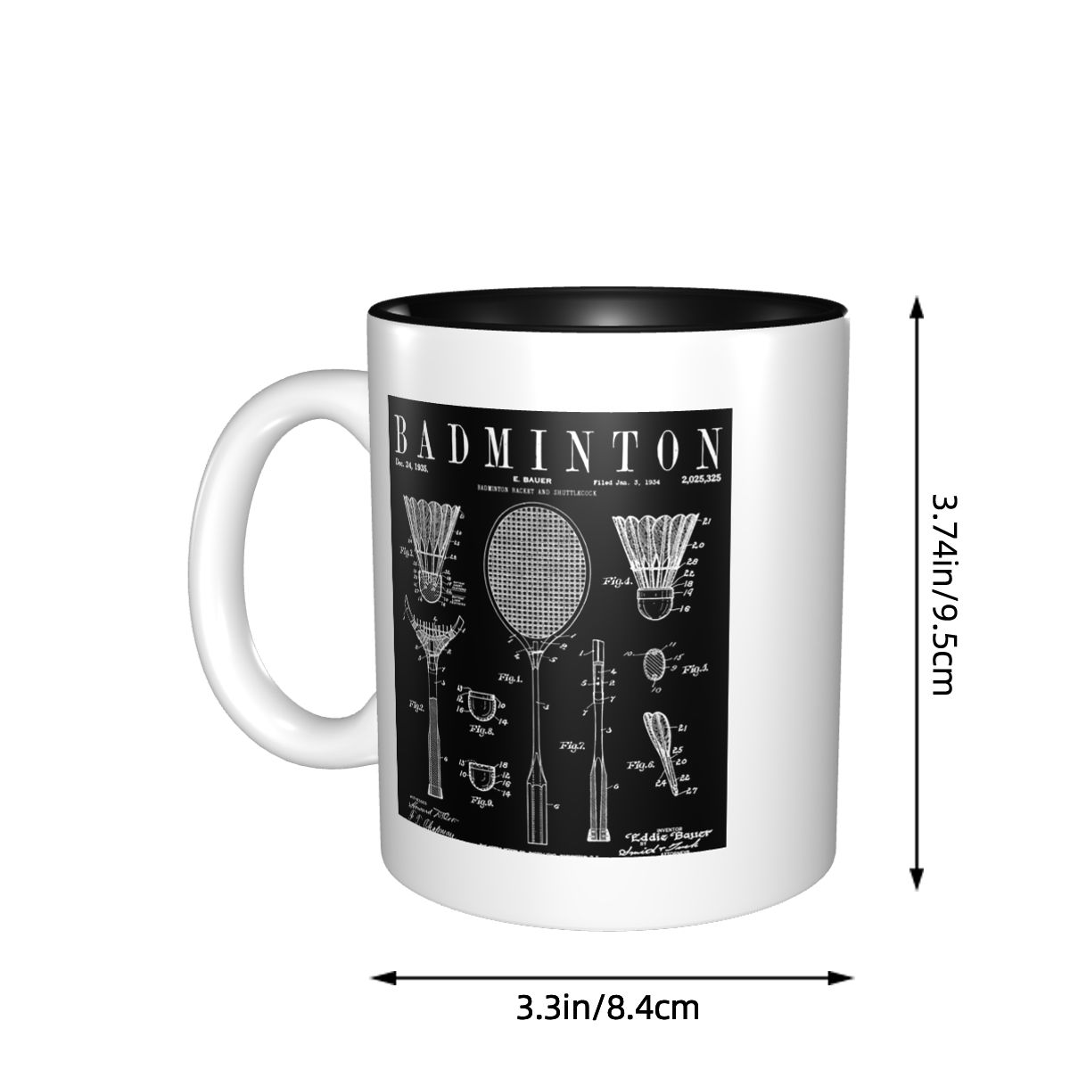 Badminton eski Vintage patent  - Draw Coffee And Tea incelemesi ve fiyatı
