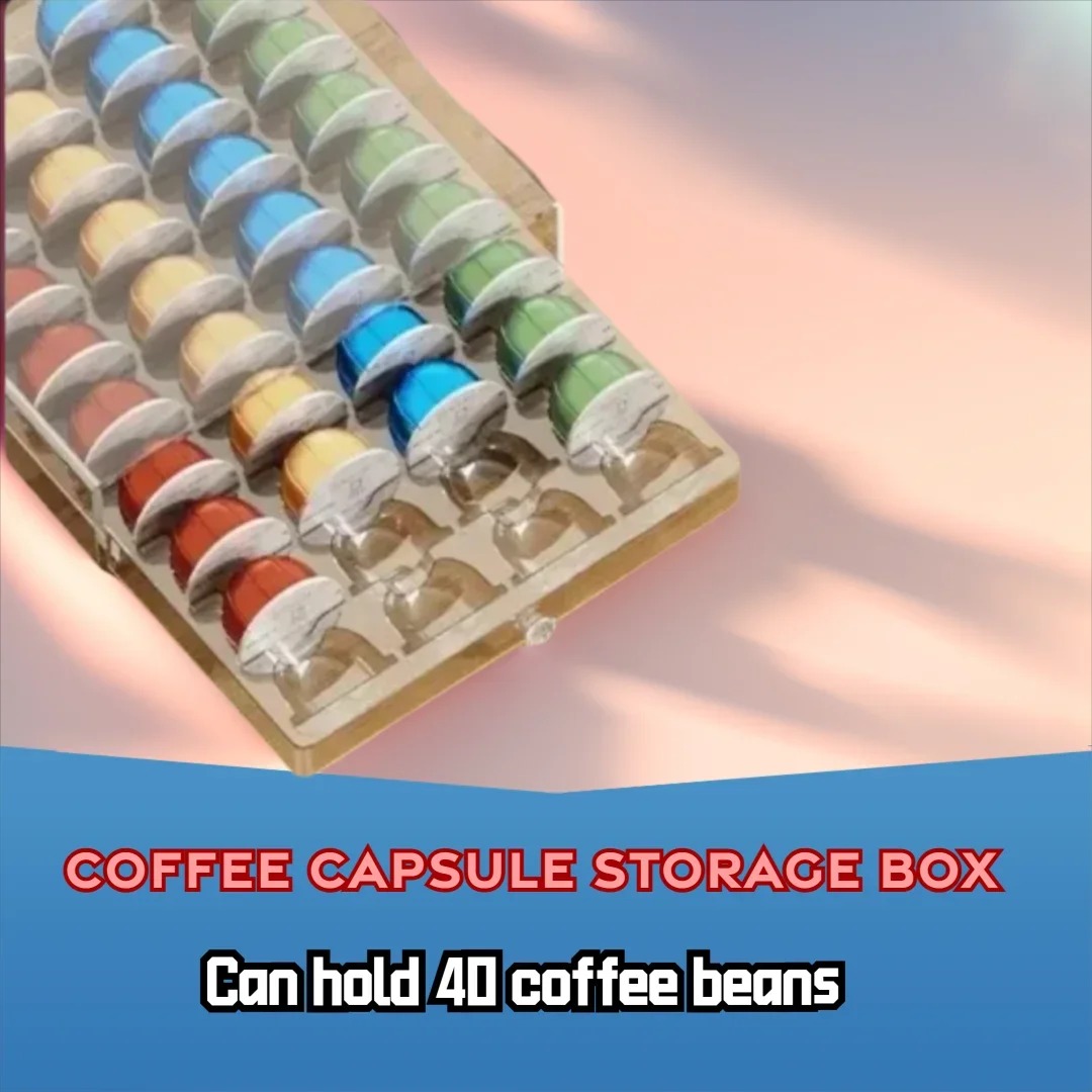 40 adet kahve kapsülü bölme tu - Coffee Capsule Holder incelemesi ve fiyatı