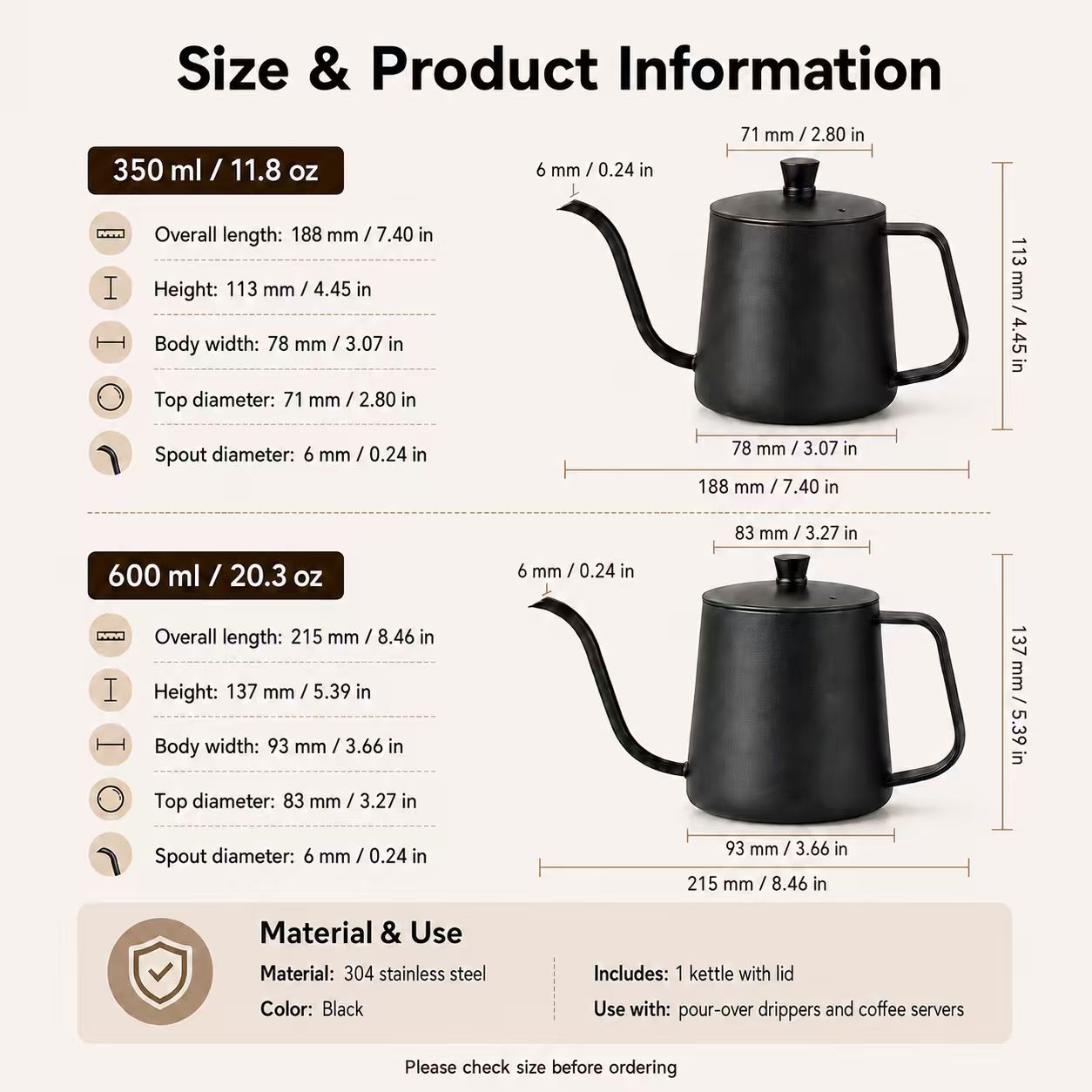 304 Paslanmaz Çelik Kahve Deml - Coffee Tea Jars incelemesi ve fiyatı