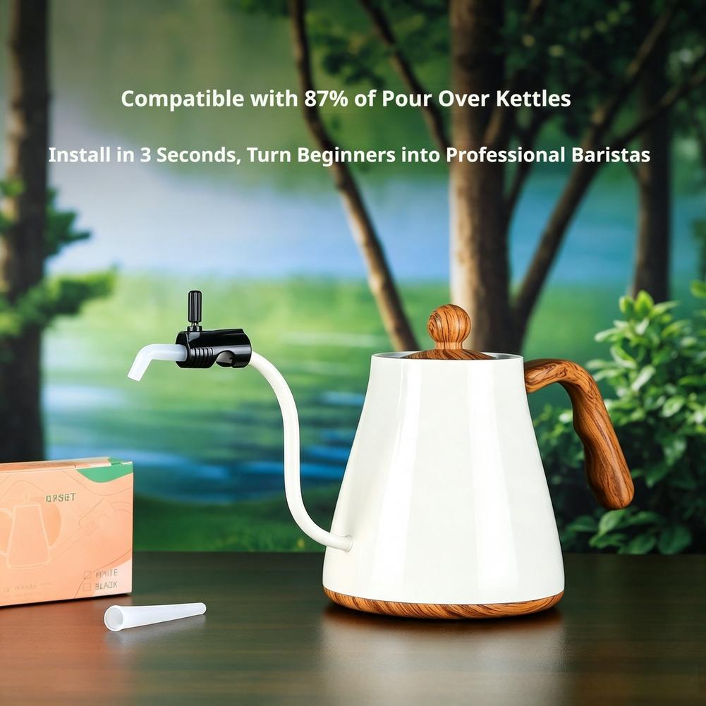 Silikon Kılıflı Kahve Çay Alet - Pour Over Kettle incelemesi ve fiyatı