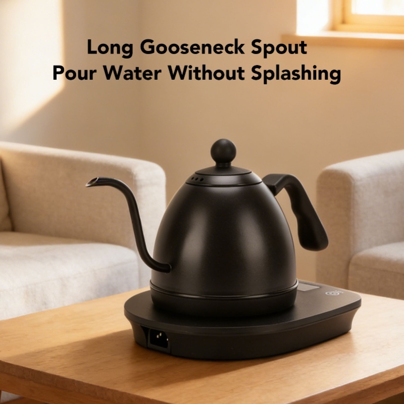 1000W Elektrikli Kuğu Boyunlu  - Pour Over Kettle incelemesi ve fiyatı