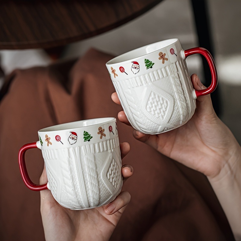 380ml Noel Kazak Seramik Kupa, - Coffee Tea Icon incelemesi ve fiyatı