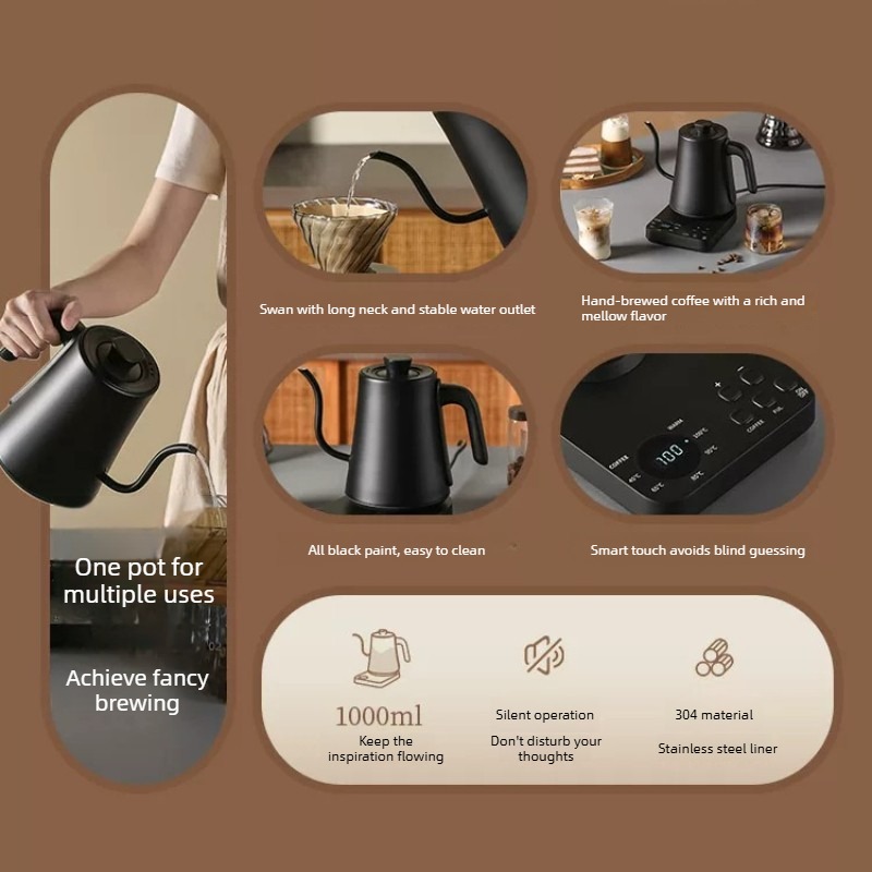 Elektrikli Kuğu Boyunlu Kahve  - Pour Over Kettle incelemesi ve fiyatı