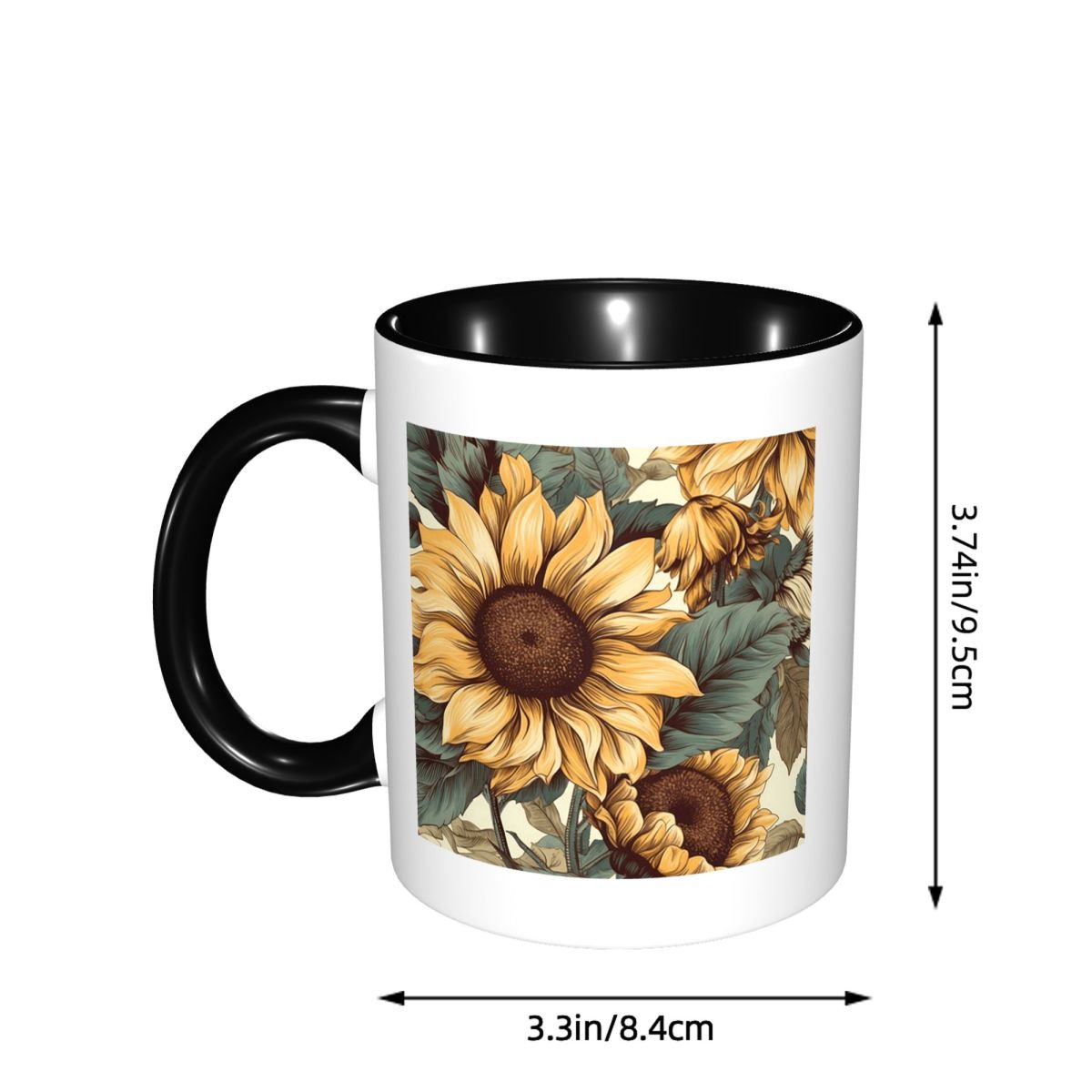 Altın Ayçiçeği Kümesi Vintage  - Draw Coffee And Tea incelemesi ve fiyatı