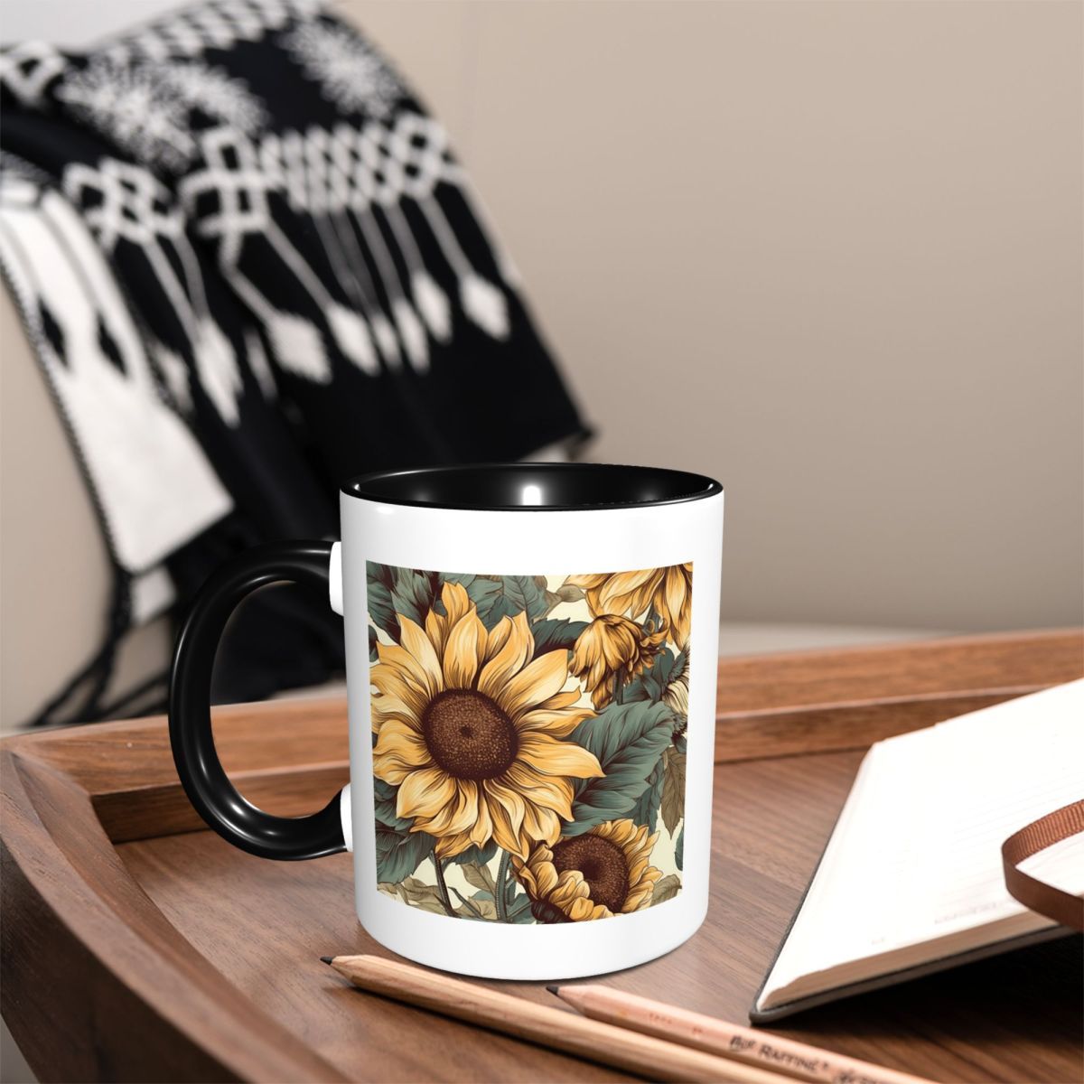 Altın Ayçiçeği Kümesi Vintage  - Draw Coffee And Tea incelemesi ve fiyatı