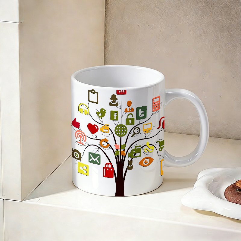 Teknoloji Simgesi Yaratıcı Ağa - Coffee Tea Icon incelemesi ve fiyatı