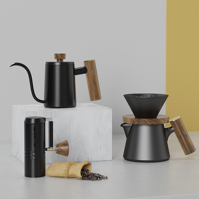 DHPO Lüks Kahve Seti, Çift Kat - Pour Over Kettle incelemesi ve fiyatı
